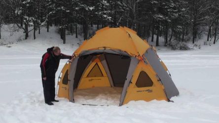 Выбираем зимнюю палатку
